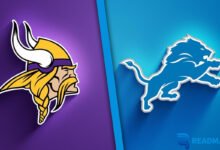 Minnesota Vikings vs Detroit Lions Match Player Stats
