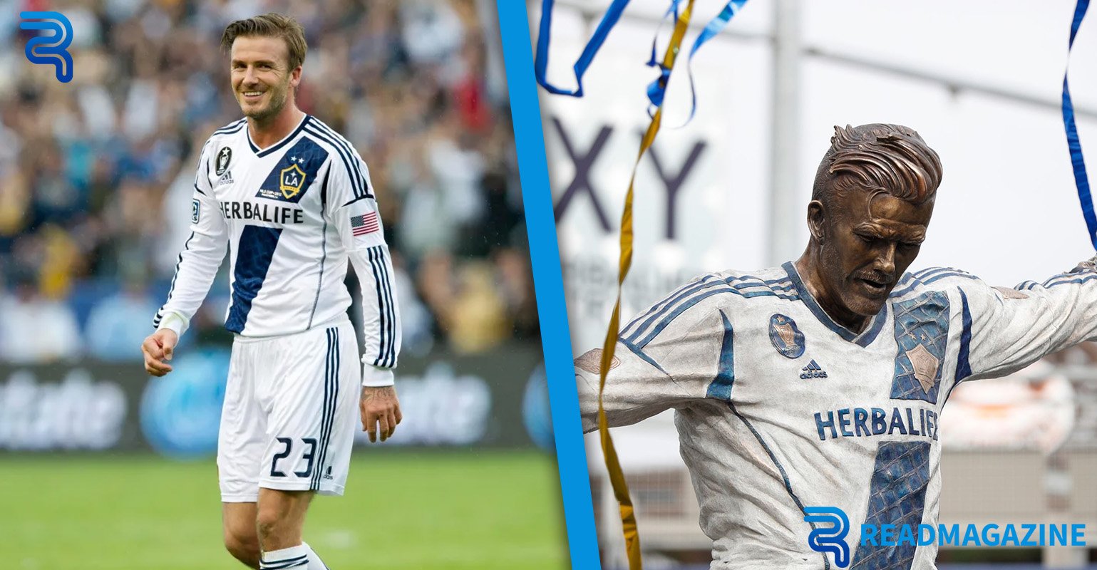 david beckham statue